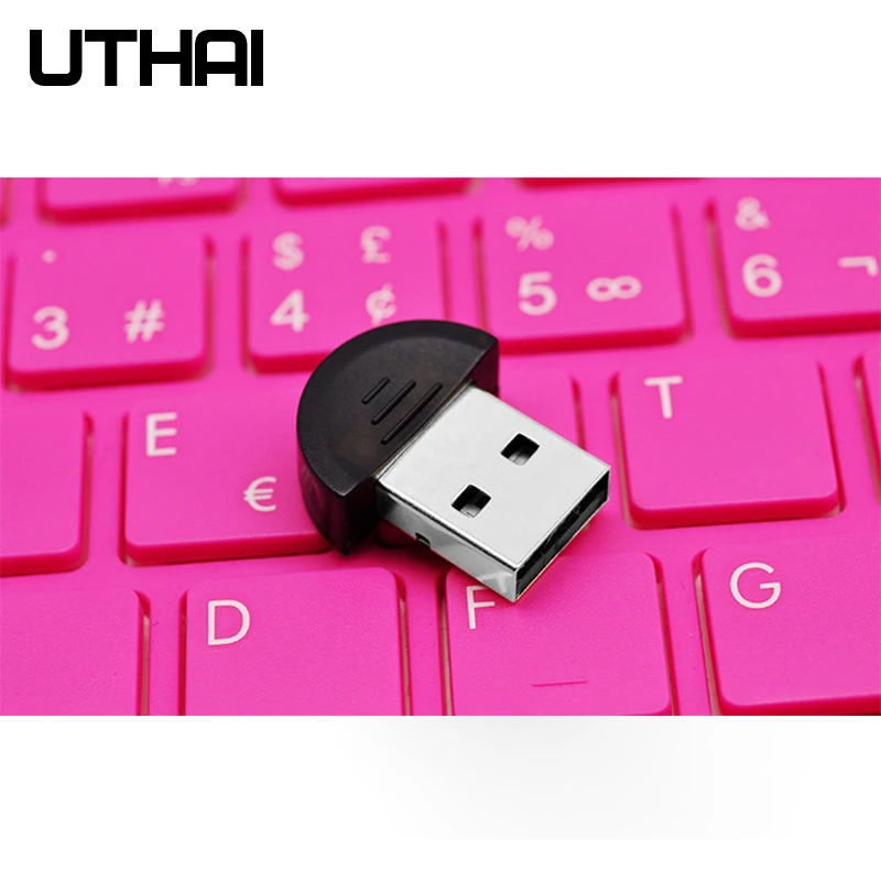 UTHAI T03 Bluetooth 5,0 адаптер аудио USB приемник передатчик компьютер Бесплатный привод Bluetooth адаптер