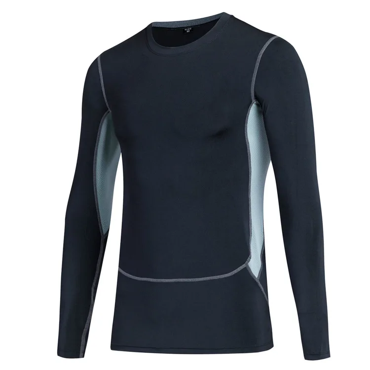 Man Training Top long sleeve fitness Slim flexible quick dry breathable