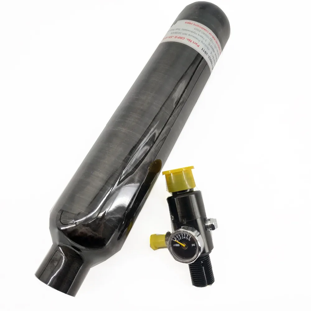 AC30561 0.5L GB регулятор Pcp 4500Psi Hpa бак сжатого воздуха бутылка Pcp Кондор Пейнтбол воздушный пистолет воздушная сила для цилиндра co2 - изображение