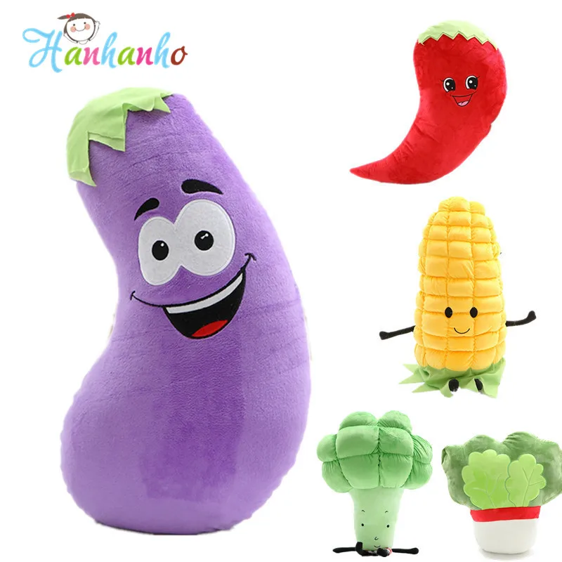 vegetable stuffed animals