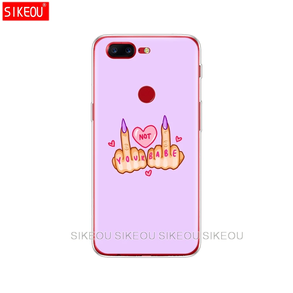 Силиконовый чехол для телефона Oneplus one plus 6 5T 5 3 A3000 A5000 Girl Power|Бамперы| |