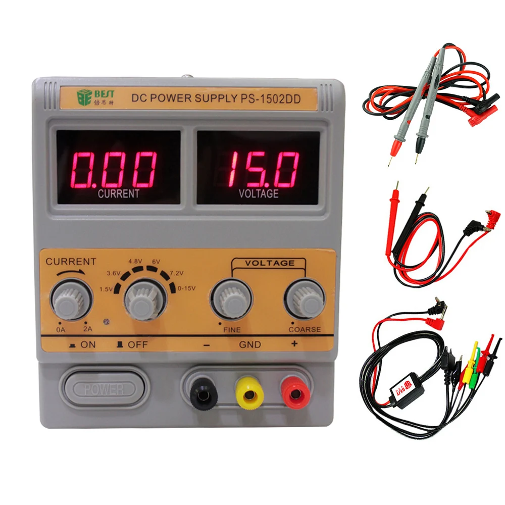 High Precision BEST 1502DD Mobile Phone Repair Dedicated Power Supply