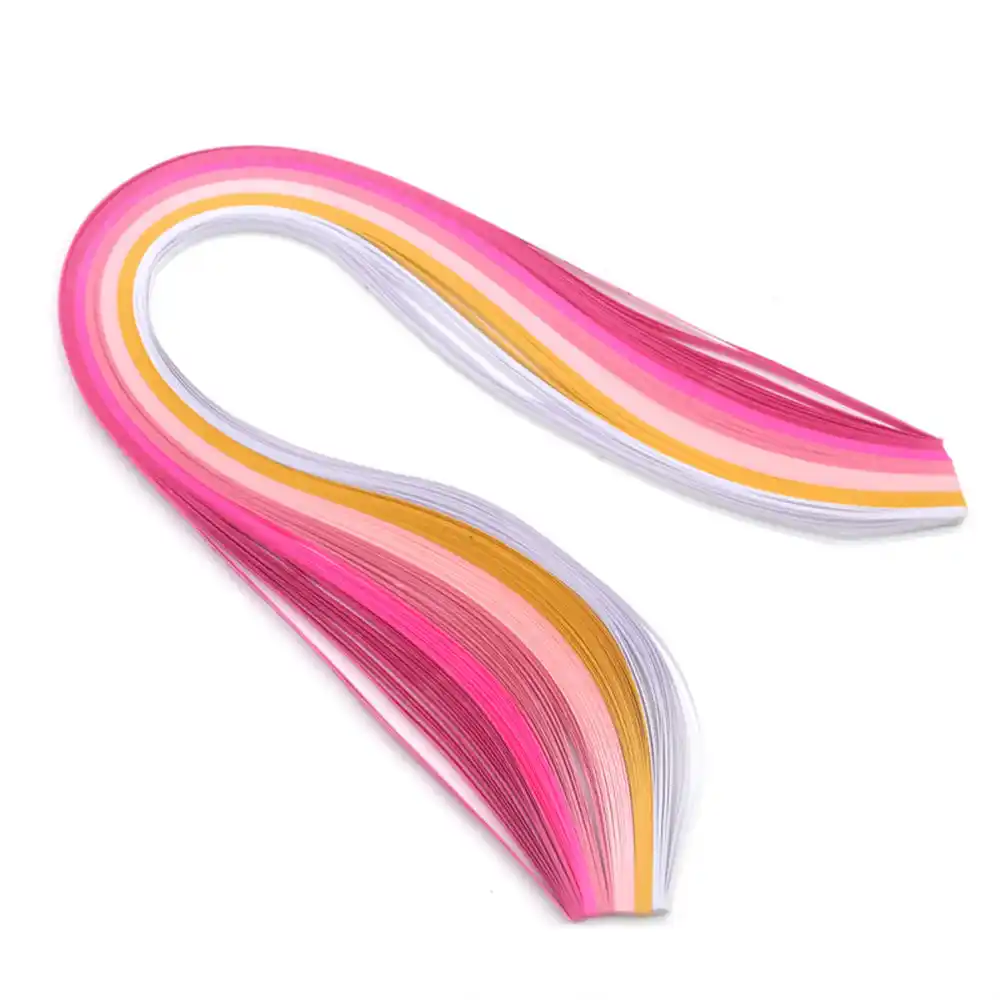 6 Colors Mixed Handcraft 3mm Origami Paper 120 Strips Quilling Paper DIY Home Decoration Craft Paper