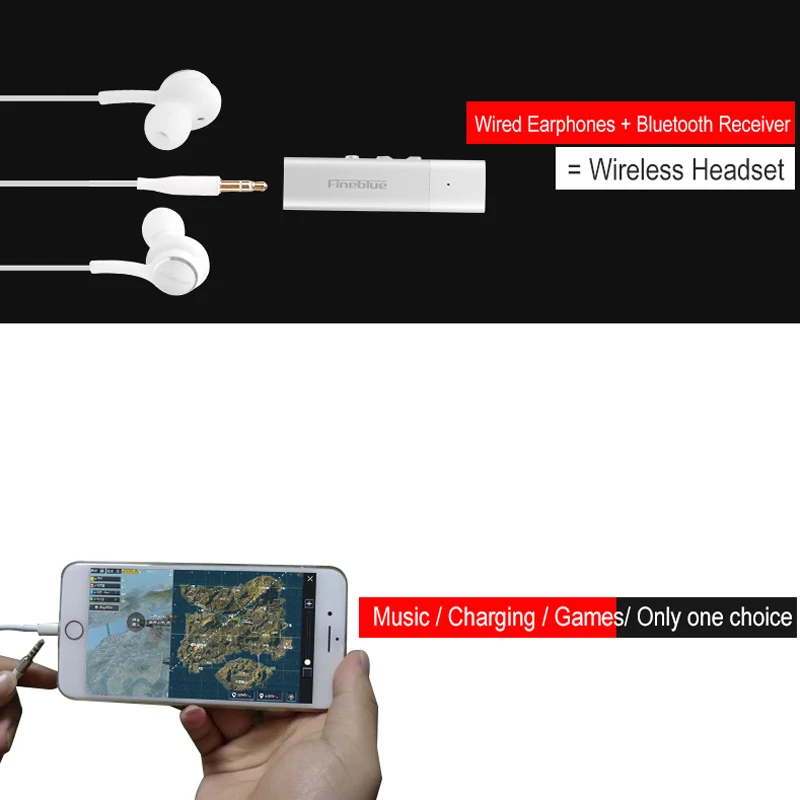 Fineblue новейший W688 проводные наушники и bluetooth 4 1 recevier портативный беспроводной HIFi