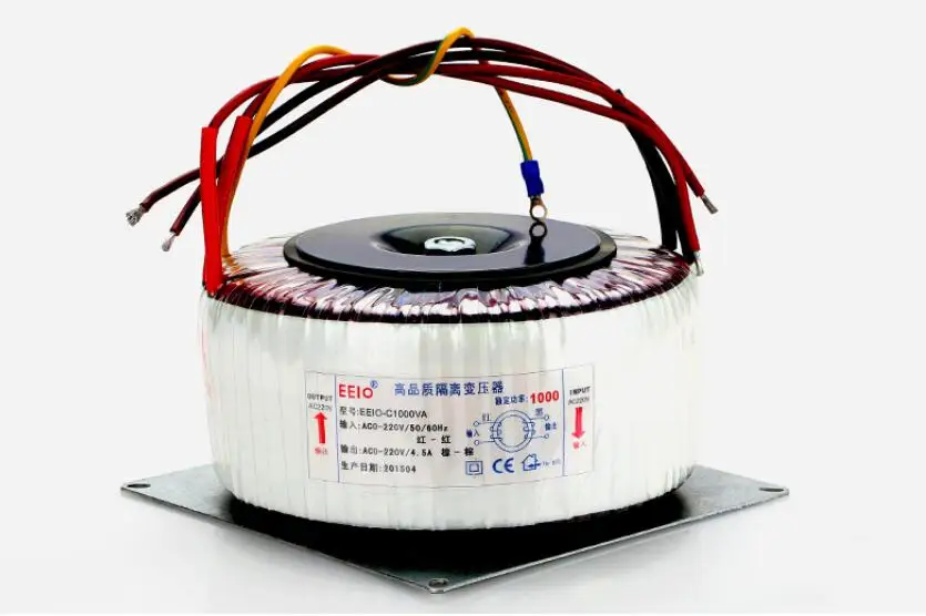 

220V tranformer Toroidal transformer copper custom transformer 220V input 220V 4.5A 1000VA Isolation transformer