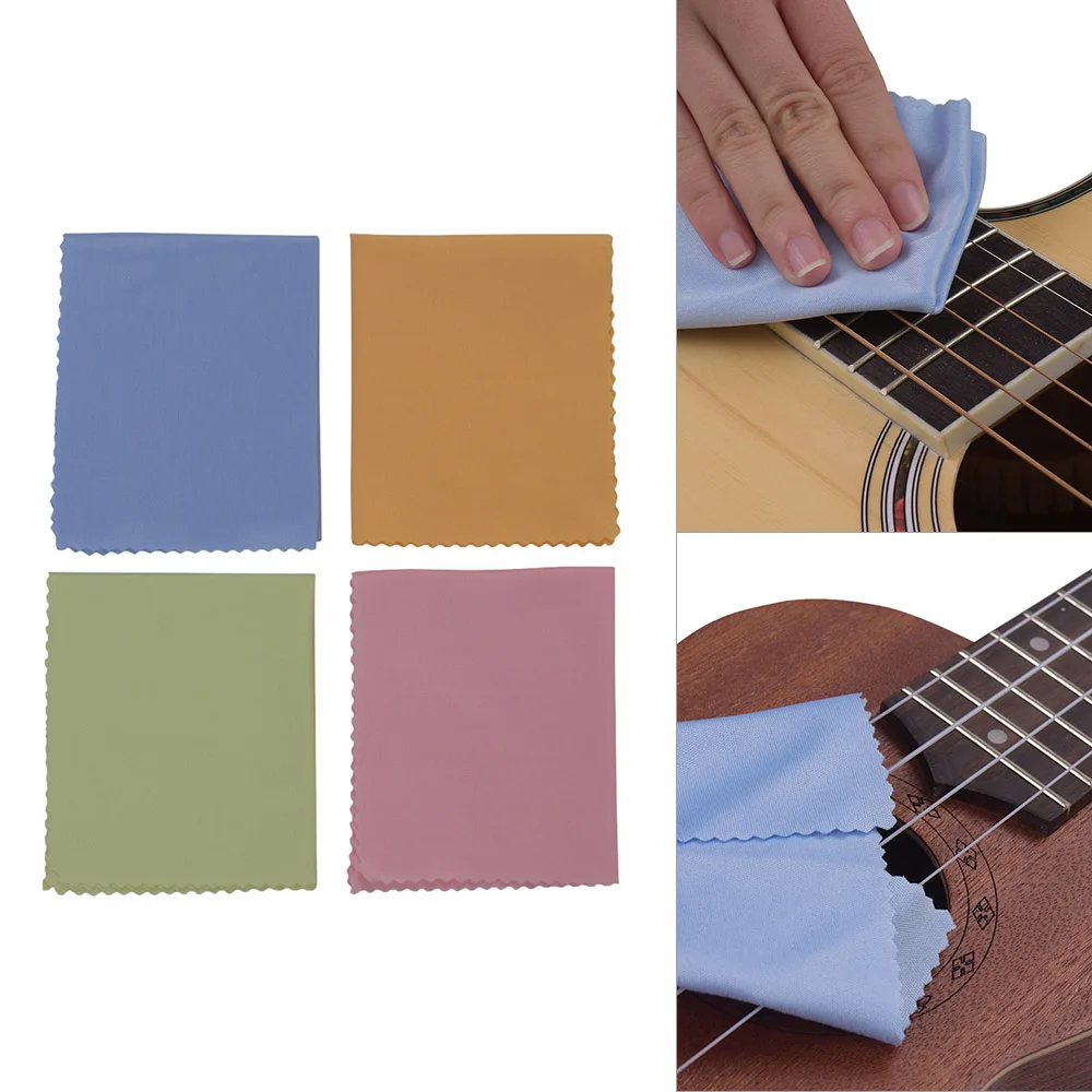 

1pc Microfiber Musical Instrument Cleaning Cloth High-efficiency Guitar Violin Ukulele Clarinet Trumpet Saxophone Cleaning Towel