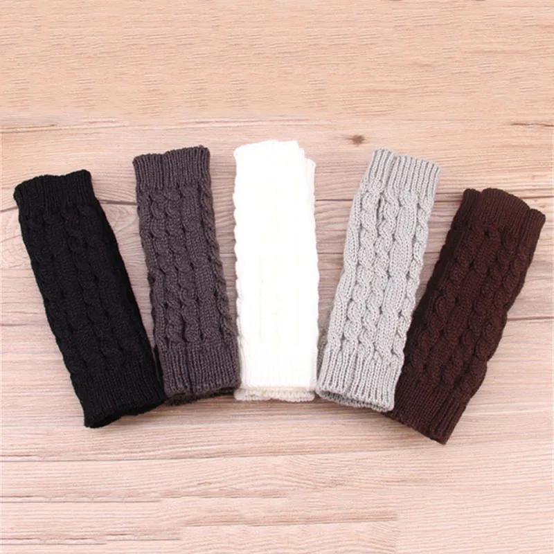 Fingerless Gloves Warm Gloves Fingerless Gym Gloves Winter Women Gloves Stylish Hand Gloves Girl Arm Crochet Knitting Twist Pattern Diamond Mitten Warm Fingerless