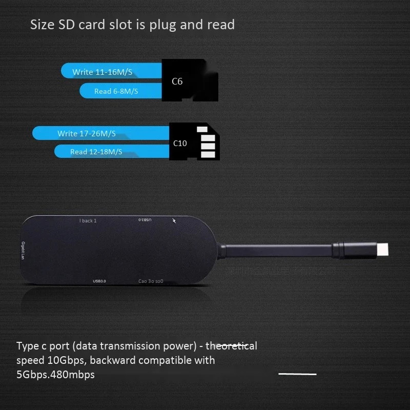 Горячие AMS-type C к Ethernet Rj45 1000 Мбит/с Hdmi 4 к Otg Устройство для чтения карт SD TF Usb3.0 концентратор конвертер с Pd Тип C зарядное устройство адаптер