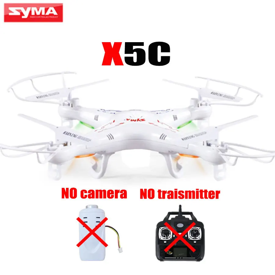 100 Original Stand Alone SYMA X5C Single RC Drone 2 4G 4CH 6 Axis RC Quadcopter