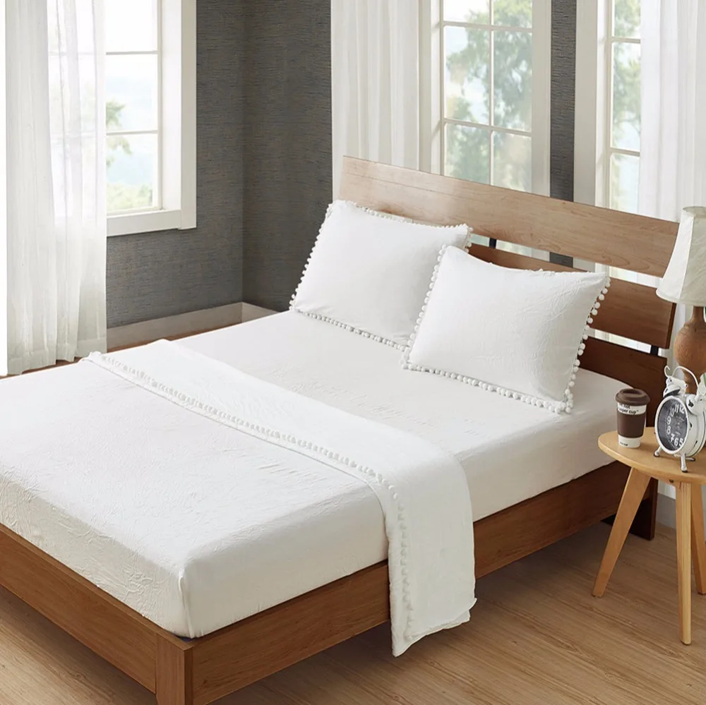 

Elegant 4pcs/set Solid Gray Soft Fitted Sheet Polyester Fibre Bed Sheet Mattress Cover Protector Bedspread Coverlet Sets Twin