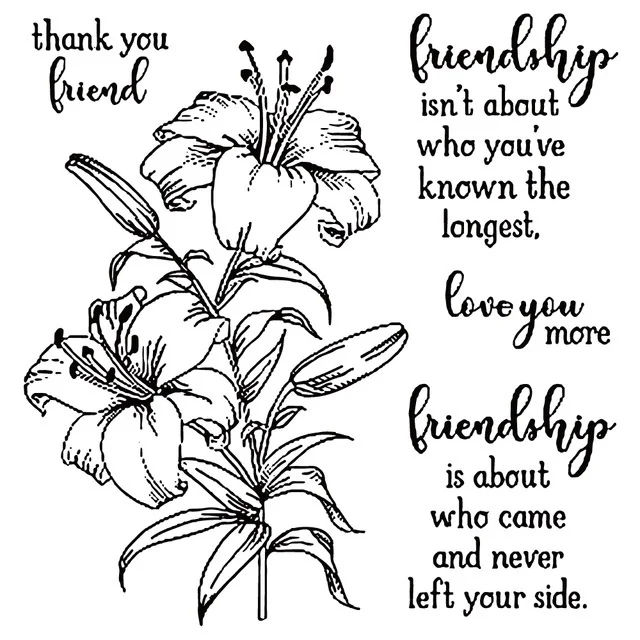 Clear Rubber Stamps