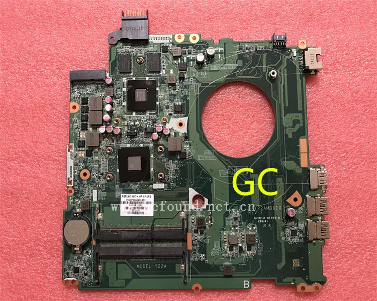 

laptop Motherboard For 15-P DAY22AMB6E0 762532-501 762532-001 system mainboard Fully Tested