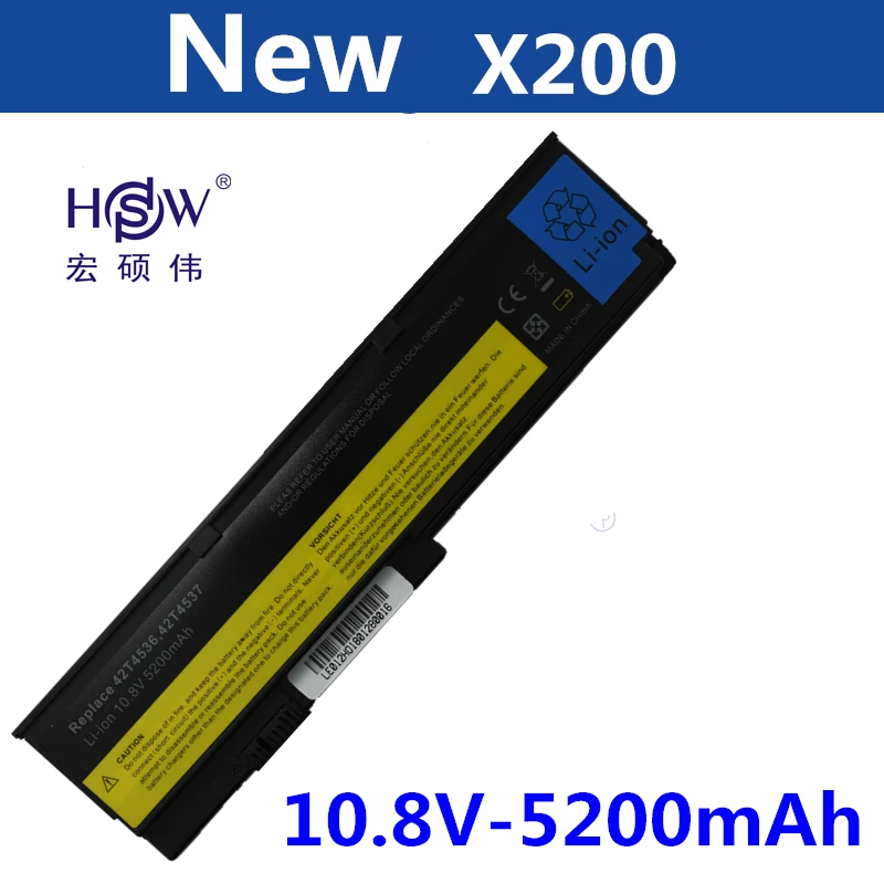 

laptop battery for LENOVO/IBM FRU 42T4542,FRU 42T4649 ThinkPad X200,X200s,X201,