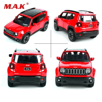 

Collection 1:24 Scale Red Jeep Renegade Freestyle SUV Vehicles Sports Cars Alloy Diecast Car Model Kids Boys Gift Toys