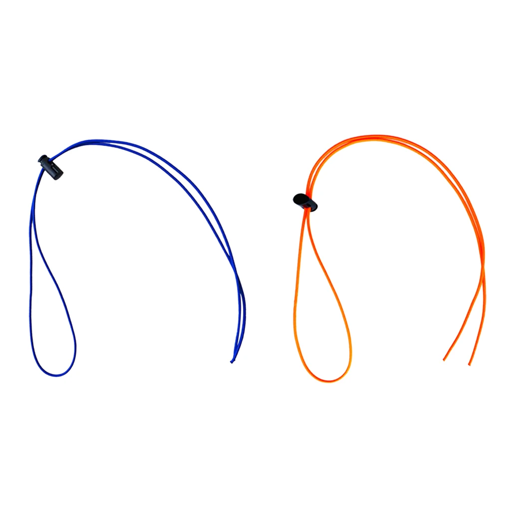 

2x UV Stable Rubber Swimming Goggles / Dive Mask Elastic Strap Lanyard Rope Swim Eyewear Elastic Swim Goggles Strap