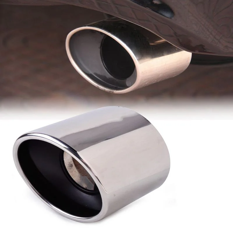 1Pcs Oval Exhaust Muffler Tail Pipe Tip Tailpipe fit for Honda Accord 2011 2012