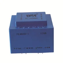 PE4820-I производитель 12VA/230 V/12 V безопасный изолирующий трансформатор монтажный трансформатор PCB