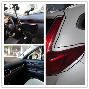 

5M Car Styling Refit Decoration Strip Sticker For Daewoo Winstorm Dacia Duster Freemont Talento Tipo 356 DS 7 G2X Accessories