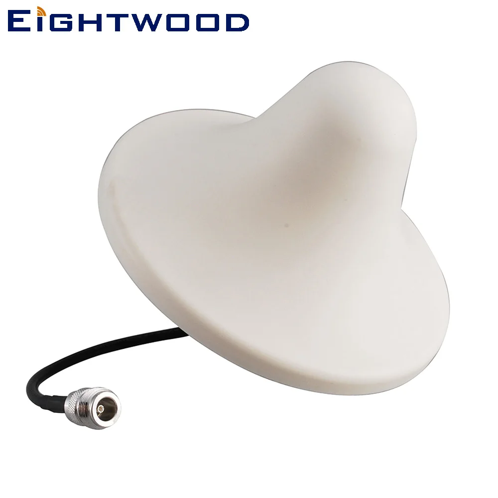 Eightwood GSM 3G 4G LTE Wifi WLAN 3dBi потолочная антенна мультичастота N мама для сотового