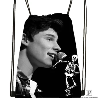 

Custom Shawn Mendes Drawstring Backpack Bag Cute Daypack Kids Satchel (Black Back) 31x40cm#180531-02-04