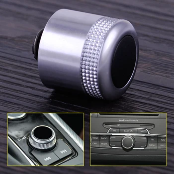 

DWCX Plastic MMI Multimedia Volume Control Adjust Knob Cap Fit For Audi A6 S6 Q7 S8 A8 4F0919070 4F0 919 070