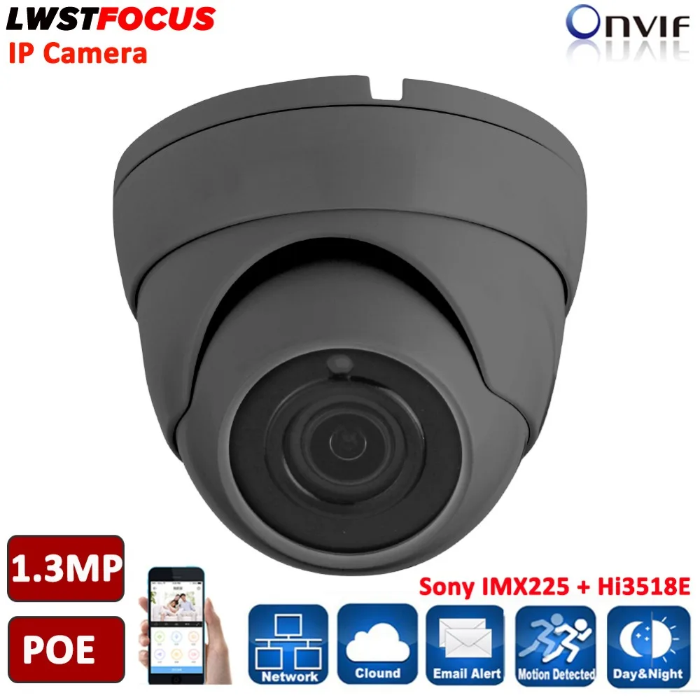 Lwstfocus 2.8 мм/3.6 мм широкоугольный 1.3MP ONVIF P2P 960 P Металл IP Камера IP66 купол Phone View 20