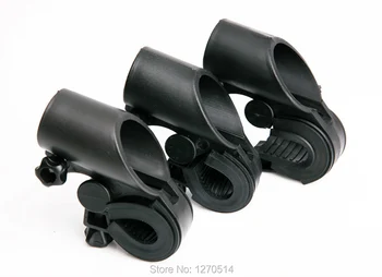 

2 piece/lot , Bicycle LED Flash Light Mount Clamp Cycling Flashlight Holder Clip , Free shipping