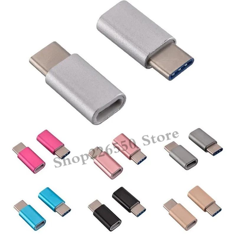 Адаптер type C для Micro USB адаптер type C аксессуары связки для samsung s8 huawei P9 Oneplus 2 Xiaomi для samsung для iphone