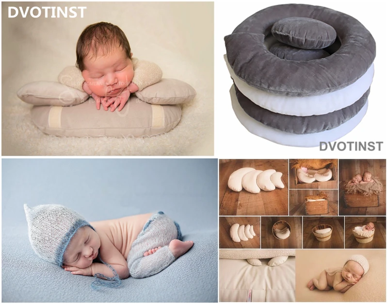 

Dvotinst Baby Photography Props Photo Props Posing Pillow Blanket Bebe Poser Aids Props Studio Shoots Fotografia Accessories