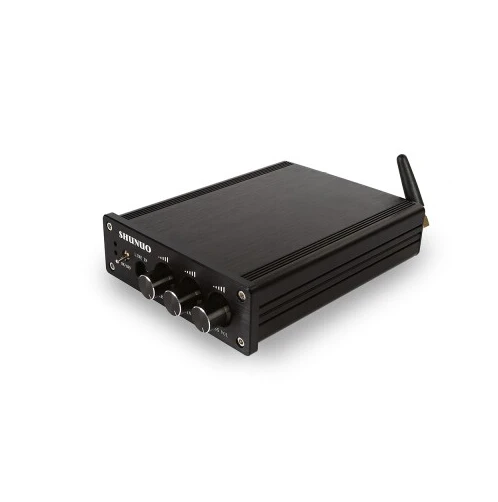Bluetooth 4 0 беспроводной цифровой стерео усилитель мощности DC12V 24V 2x80 Ватт для