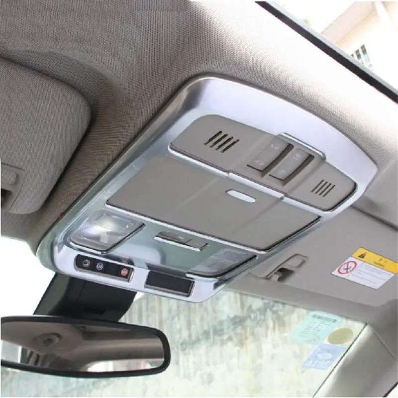 1 pcs DIY New font b Car b font styling New ABS Chrome Reading light light