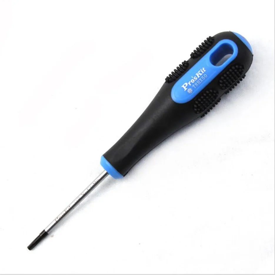 

Free Shipping ProsKit 9SD-200-T06H Pro-Soft Screwdriver T06H 3.0x50mm Orx Tamper Proof Precision Screwdrivers Hand Tools