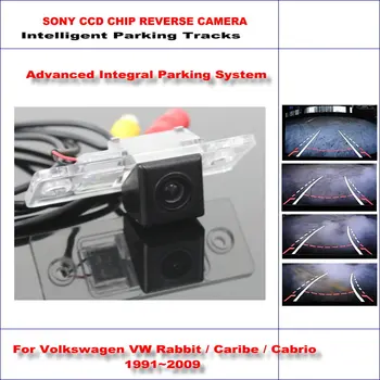 

Car Rear View Camera For Volkswagen VW Rabbit Caribe Cabrio 1991~2009 580 TV Lines Parking Intelligentized Dynamic Guidance