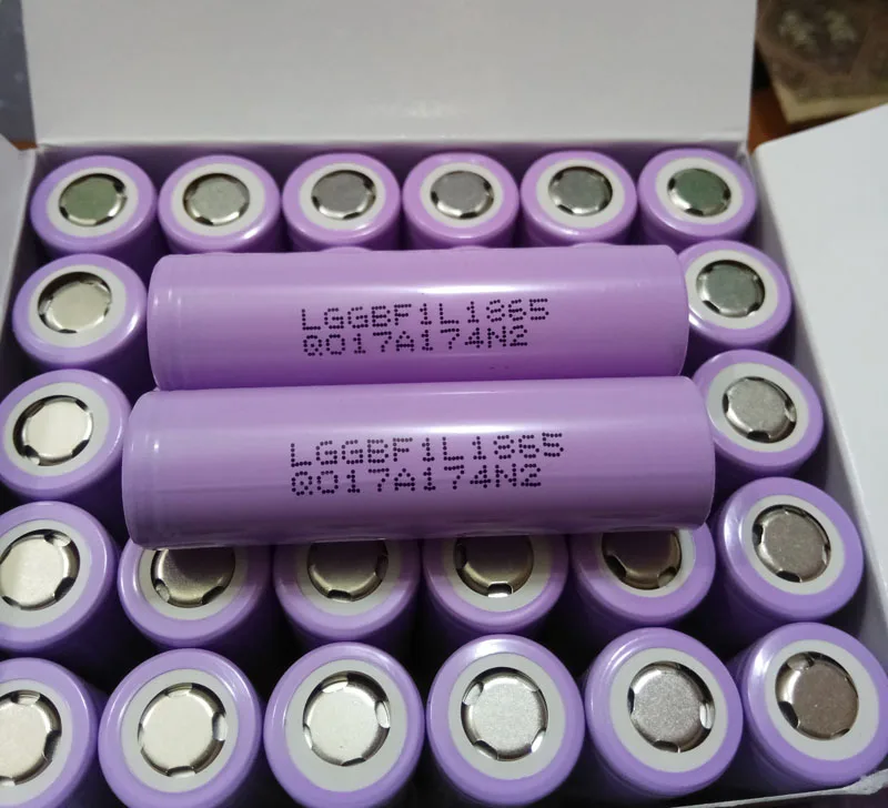 2PCS LVNINA 18650 18650F1L Rechargeable Li ion battery 3.7V 3350mAh for