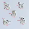 50Pcs/lot Fashion Bulk Random Mixed Dalmatians Wood Button Sewing Accessories Decorative Buttons Handmade Scrapbooking Craft DIY 3