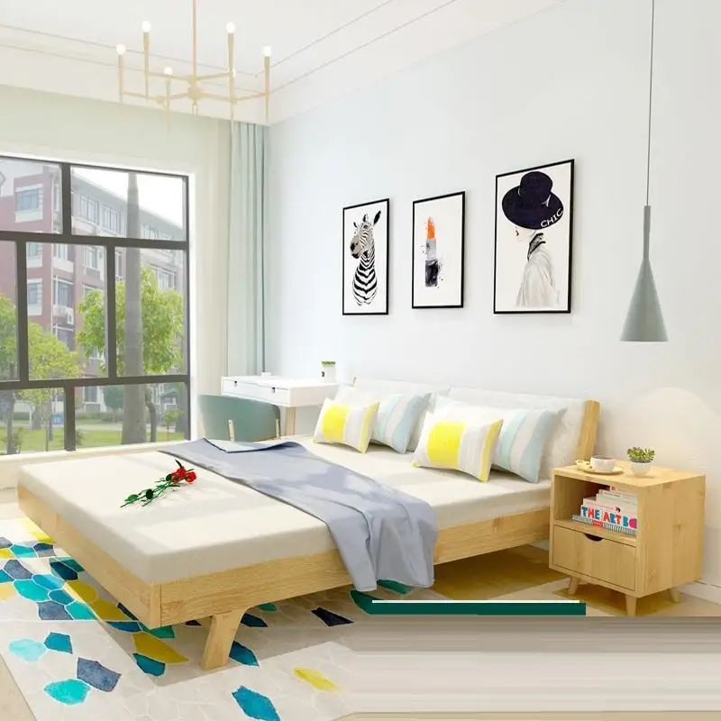 Totoro Modern Meuble Maison Literas Letto Meble Room Recamaras Single Cama Moderna Mueble De Dormitorio bedroom Furniture Bed