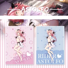 Аниме JK мультфильм игра Fate Astolfo косплей розовый синий фланелевое одеяло бросок 1,5*2 м мягкая теплая кровать плюшевый чехол для сна постельные принадлежности