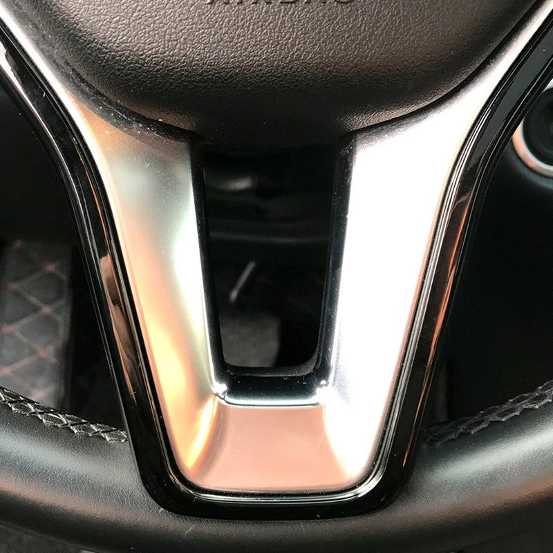 Кнопки рулевого колеса автомобиля рамка декоративная накладка ABS для Mercedes Benz C Class W204 GLK CLS углеродное волокно цветные наклейки