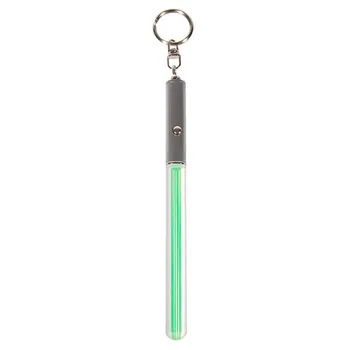 

Mini Lightsabre LED with Keychain Lovely Portable Light Keychain Light LED Lamp Flashlight (4* AG3)