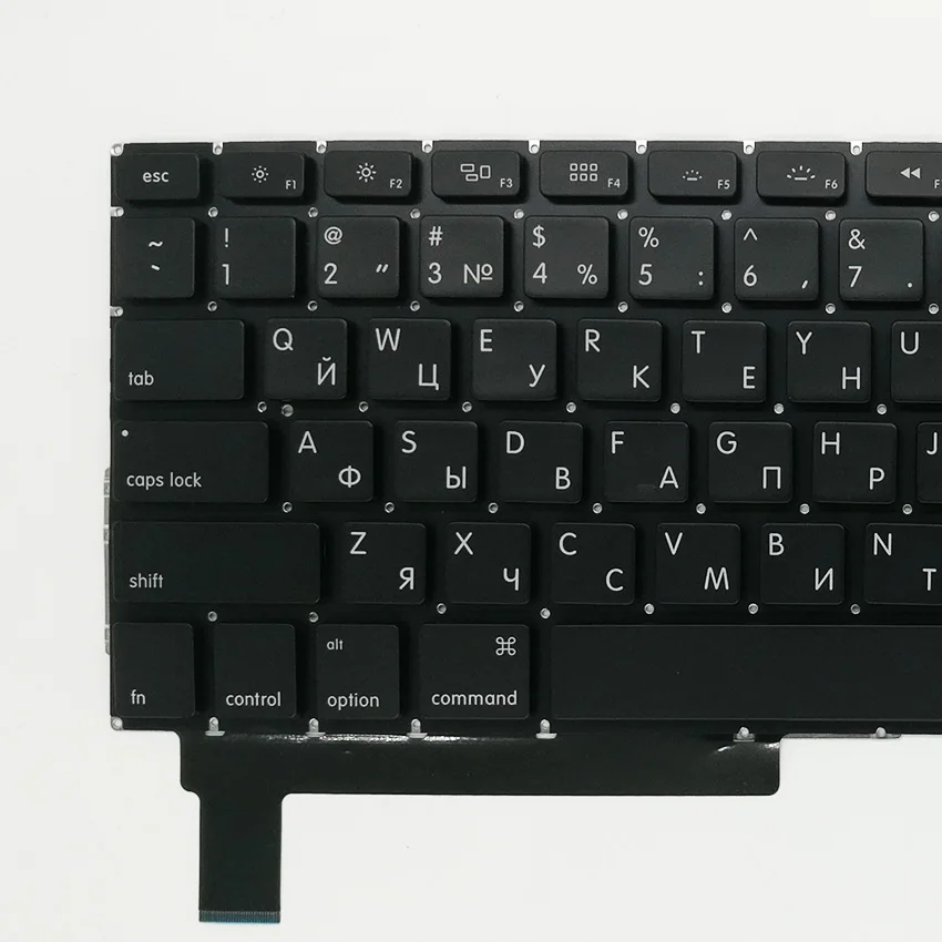 5 шт./лот Новинка для MacBook Pro 15 4 &quotA1286 RU русская клавиатура с маленьким ключом ввода