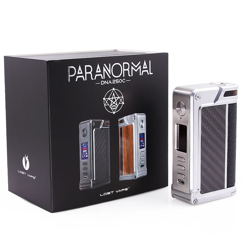 Оригинальный потерянный VAPE Paranormal DNA250C коробка мод 200 Вт DNA250 Replay электронная