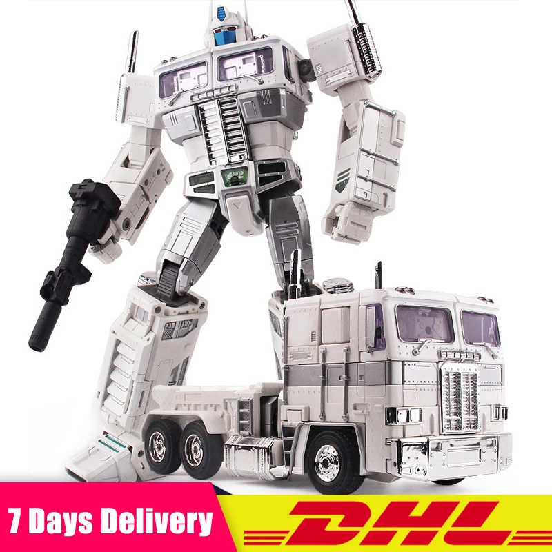 

WJ WeiJiang DHL G1 Transformation OP Commander Battle White MPP10D Alloy Diecast Masterpiece Collection Figure Robot Toys