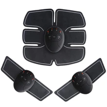 Drop Shipping Abdominal machine electric muscle stimulator ABS ems Trainer fitness font b Weight b font