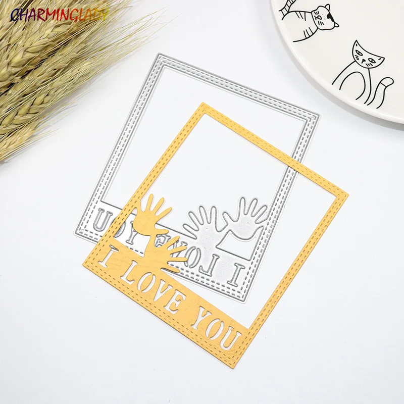 

2017 New Metal cutting dies the LOVE Scrapbook Card album PAPER CRAFT Noel decorative craft embossing punch cutter A012