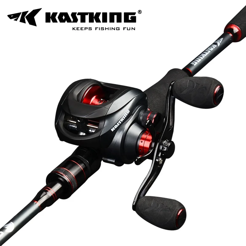 KastKing Spartacus Fishing Reel Rod Combo ( Baitcasting Fishing Reel+Casting Fishing Rod )