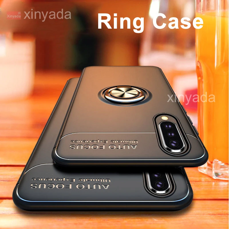 

360 Rotating metal Magnetic Silicone Ring Case For Xiaomi Mi 9 SE Mi9 Mi 8 Mi8 Lite Case Cover magnet holder TPU coque