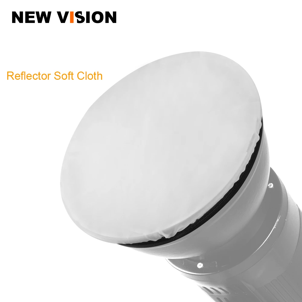 Standard Reflector Soft White Diffuser Sock For 18cm Standard Reflector