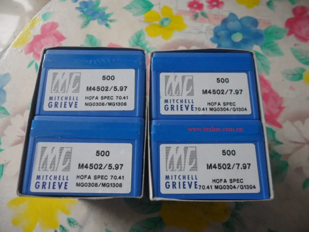 

Santoni Sm8-Top1 Sm8-Top2 Machine Use Needles MITCHELL GRIEVE HOFA SPEC 70.41 MG0304