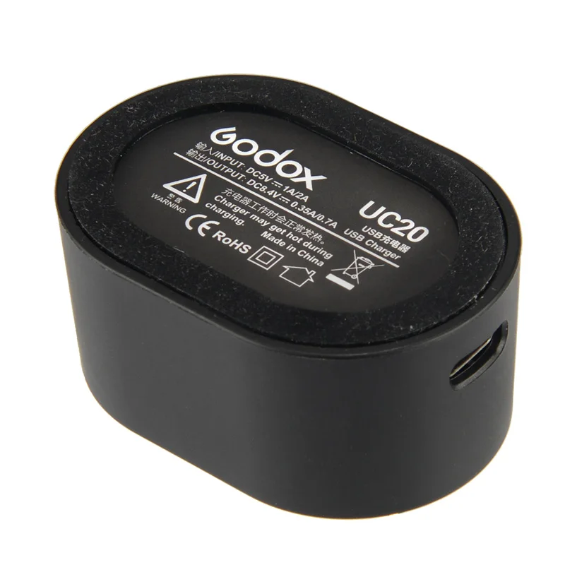 Godox оригинальный UC18 UC20 UC29 USB флэш зарядное устройство для VB18 V850II V860II/VB20 V350C V350N V350S