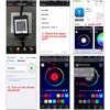 6M rvb ambiant Fiber optique atmosphère lampes voiture intérieur lumière ambiante décoratif tableau de bord porte télécommande ou App contrôle ► Photo 2/6